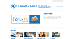 Desktop Screenshot of guarinodental.com